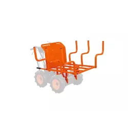 BROUETTE À ROUES ANOVA CR7400 4x4 AVEC MOTEUR 6,5HP ANOVA 3+1