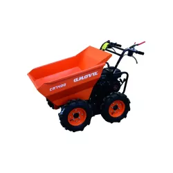 BROUETTE À ROUES ANOVA CR7400 4x4 AVEC MOTEUR 6,5HP ANOVA 3+1