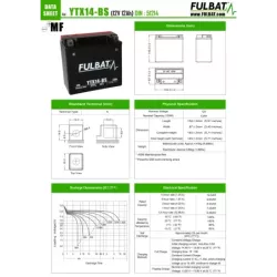 FTX14-BS  BATTERIE (FTX14-BS)