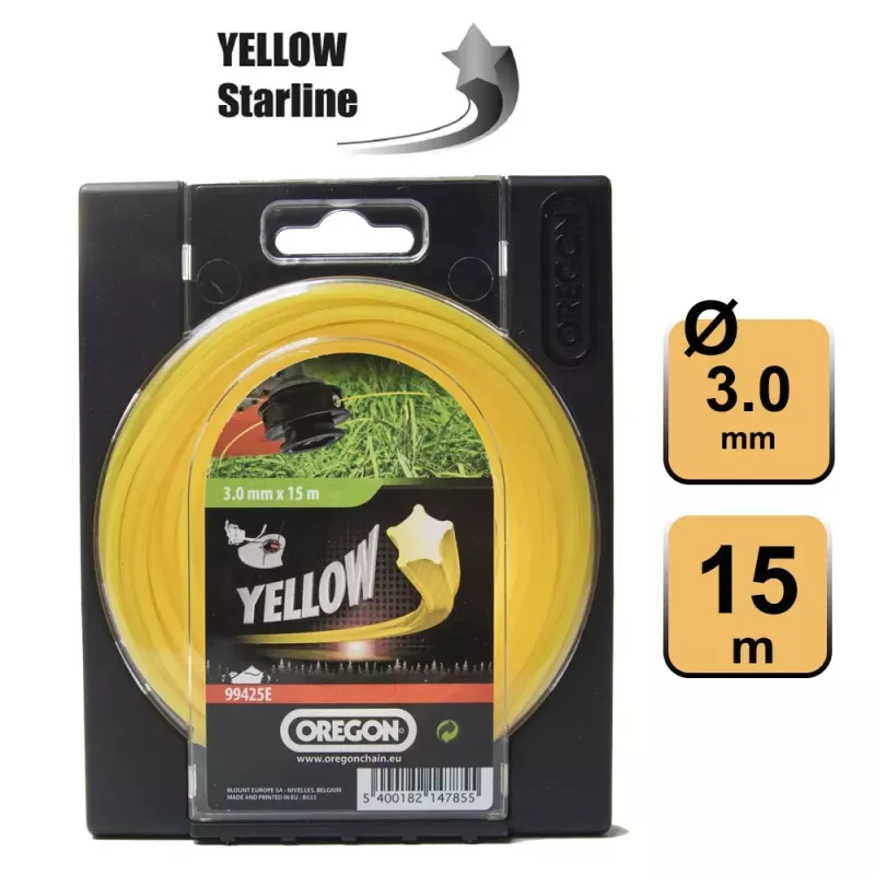FIL JAUNE ETOILE 3.0mm X 15 VOIR 69-458-Y