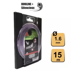 FIL DUOLINE PLUS BAS BRUIT 1.6MM 15M  PLUS LIVRABLE