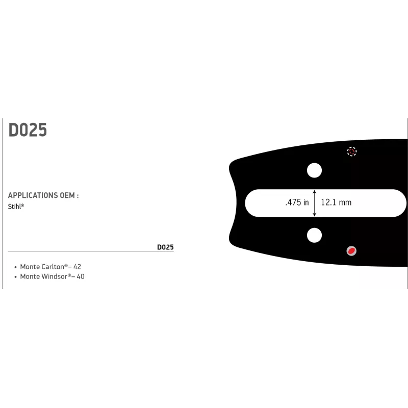 GUIDE CHAINE EX 163SLGD025