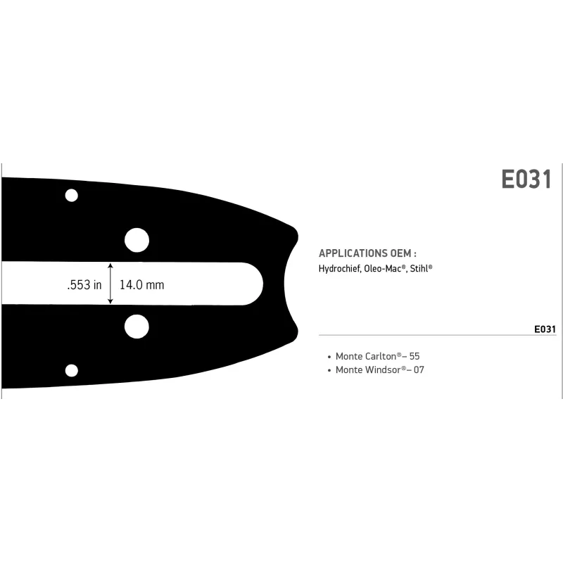 GUIDE ARMOR TIP 25pouces 3/8-1,6MM