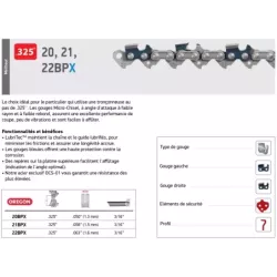 CHAINE MICRO 0.325 1.3 EN 100P