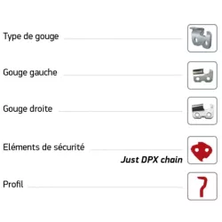 CHAINE PRECOUPEE 72 Maillons