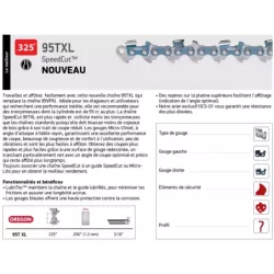CHAINE HUSQVARNA 100P EX 95VP100R