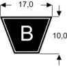 COURROIE B38