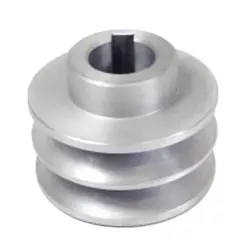 POULIE 4T ALU DIA EXT 54 MM DIA INT19,05 MM 2 GORGES