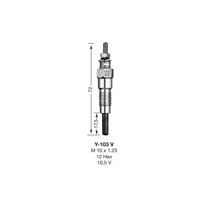 BOUGIE PRECHAUF. NGK