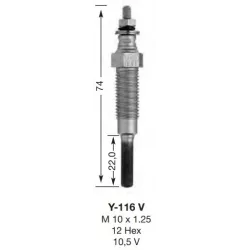 BOUGIE PRECHAUF. NGK