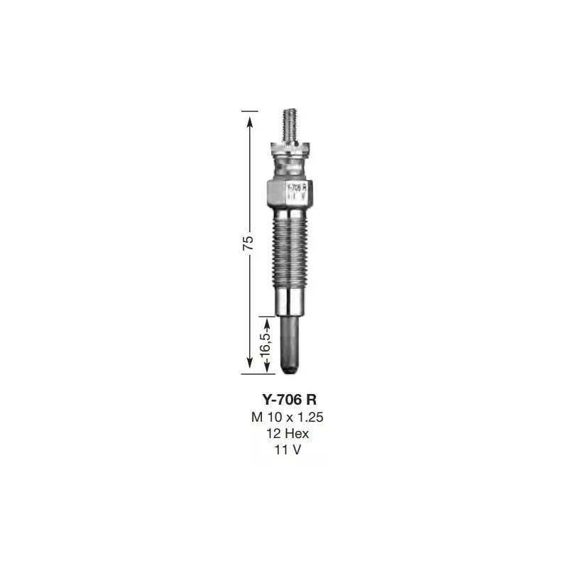 BOUGIE PRECHAUF. NGK MULE