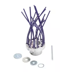 BROSSE DE DESHERBAGE NYLON DIAMETRE 25 cm