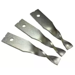 LOT DE 3 FORETS ACIER TRAITE