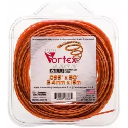 FIL VORTEX ORANGE NYLON / ALU 2.4 X 15M