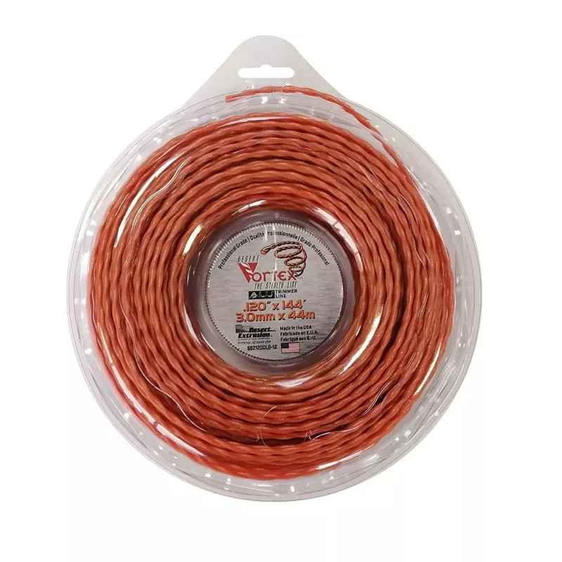 FIL VORTEX ORANGE NYLON / ALU 3 X 44M