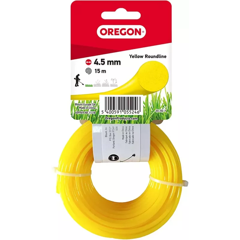FIL ROND JAUNE 4.5mm 15M